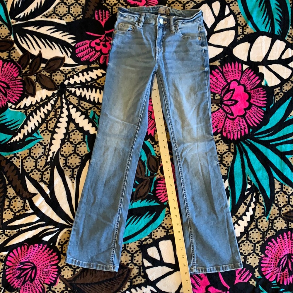 Justice Jeans Mid Rose Boot